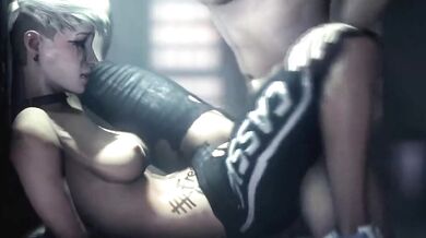 Cassie gets tied up and fucked by fatcat17