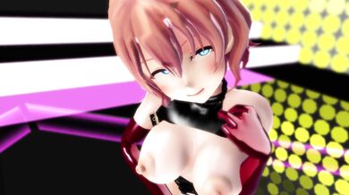 Romantic Dance of Passion between a Short-Haired Girl and her Lover, amidst the Serene Backdrop of an Enchanted Forest