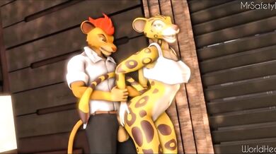 Kion x Fuli (Lion Guard) - Mr Safety Lion