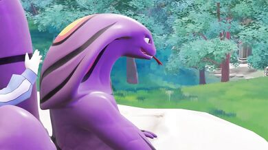 Sexy Serpent Charming Gigantic Arbok Ejaculating on Naughty Girls[Smooth]