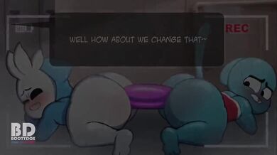 Crazy Anal Booty-Dox and Gumball Adventure!