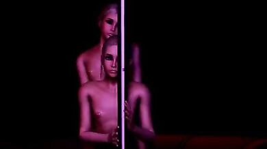 Cumming with the Twins 3: Violet & Ruby