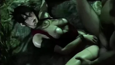 Morrigan Moonlight Fuck - Slow and Steady Wins the Race