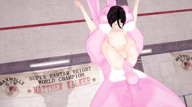 The Naughty Adventures of Pink Bunny and Rukia: Full Nelson