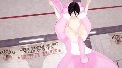 The Naughty Adventures of Pink Bunny and Rukia: Full Nelson
