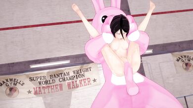 The Naughty Adventures of Pink Bunny and Rukia: Full Nelson