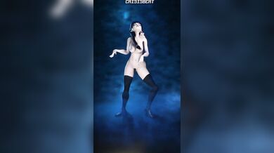 Watch the beautiful and talented Wednesday Addams shake her booty to an upbeat dance tune by Crisisbeat in this sexy porn video!