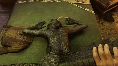 Hey there, sexy Argonian! Want to see a good time? Ive got something special planned for us tonight