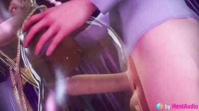 Watch as Chun-Lis pussy gets fucked in X-ray vision! This hentai video comes with realistic ASMR sound effects to make the experience more immersive