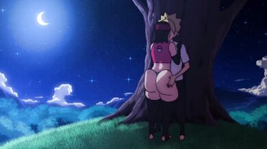Boruto and Sarada in the Night [D-art]