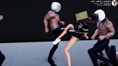 The Naughty Ninja Master and the Mischievous Bag Goblins face off in an intense battle of pleasure and pain!