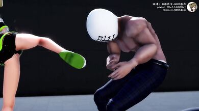 The Naughty Ninja Master and the Mischievous Bag Goblins face off in an intense battle of pleasure and pain!