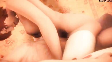 Shani and Geraldo del Riviera go all out in their morning sex session with a special cake that will blow your mind!