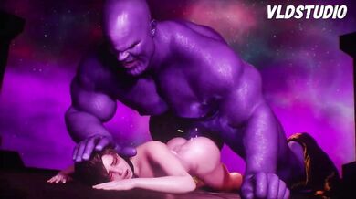 The Infinity Gauntlet: Thanos Pounds Sissy Spidermans Ass Hard