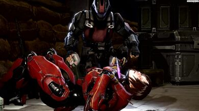 Spartan Executed and Seduced by Halo Guro Masters