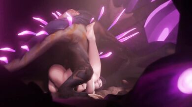 This video features Kaisa and Void Monster in a steamy porn scene that will leave you breathless!