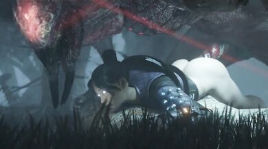 The Sexual Encounter of Zombie Wraith and a Giant Monstrous Entity