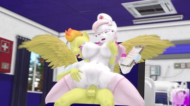 Gorilla Nurse Redheart X Spitfire - A Monkey Business or simply Monkey Business