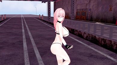 MMD Tsukishiro Yanagi [Haniwas Miniature Garden]