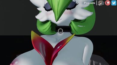 Mistress of the Water! Gardevoir takes on two cute flapping kittens in a steamy aquatic shower adventure!