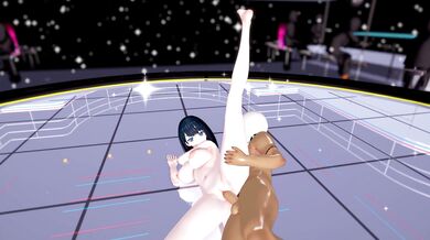 Rikka Takarada and her friend Cobby engage in a steamy dance routine, captured in stunning 4K resolution