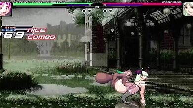 Two Futa BTs, a Fairy and an Elf compete to see who can blow the most sperm in one go against Morrigan, the Queen of Fairies