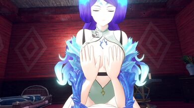 Brighid the Seductive Cowgirl Masturbates in 4k Ultra HD with a Nude Touch