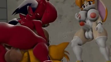 The Black Chaos has come to take control of the Whores! Watch as he bends them over and spanks their tails until they cry out in pleasure and pain