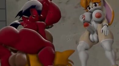 The Black Chaos has come to take control of the Whores! Watch as he bends them over and spanks their tails until they cry out in pleasure and pain