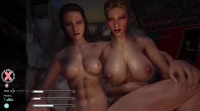 The Naughty Adventures of the Dragonborn: A Threesome in Riften