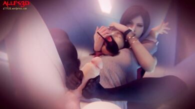 The Hentai Footjob Shop: Ada Wongs Shoe Smelling Experience