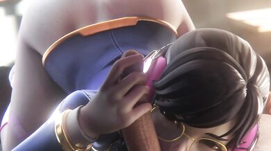 Overwatch Hentai Dva - With Her Teacher [FPS Blyck]
