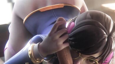 Overwatch Hentai Dva - With Her Teacher [FPS Blyck]