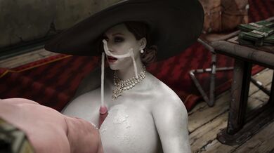 The Lady Dimitrescu: A Titillating Titty Fuck (with an Alt Cumshot) in 4K Ultra HD, as Directed by Alice Cry