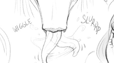 Fellatio Expert Faces Off with Suckling Newbie in Hentai Video #1 (featuring Mistress Stella)