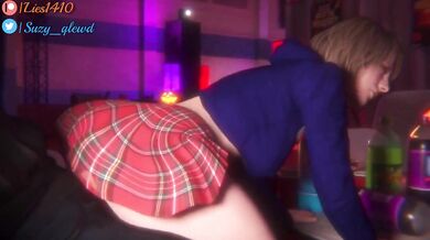 Sexy Halloween Bash with Ashley at the Hentai Club!