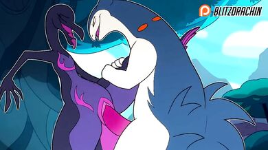 The Steamy Sapphic Encounter Between Salazzle and Typhlosion