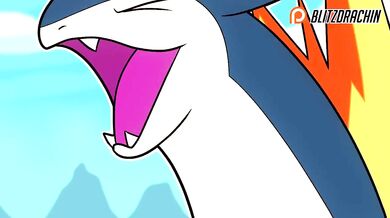 The Steamy Sapphic Encounter Between Salazzle and Typhlosion