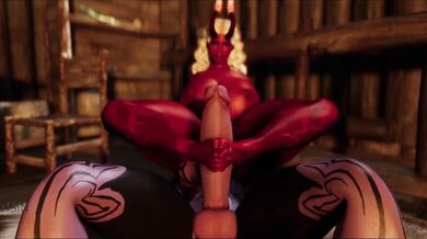 This is a story of a demoness with a curvy body and an incredibly juicy pussy who loved playing with big futanari cocks