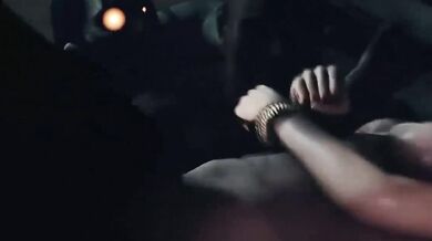 Indulge in an erotic encounter with the undead as Ada Wong succumbs to a group of ravaging zombies in this salacious Studiofow production