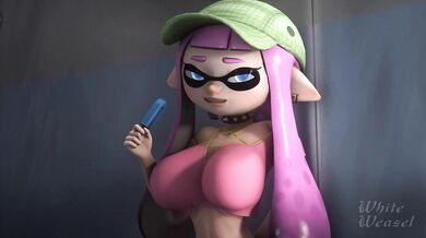Hentai MILFs Get Slathered in Ink! The Splatoon PMV