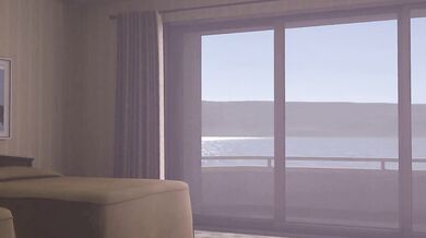 Bayonetta Struts Her Huge Futanari Cock and Squirts Cum All Over