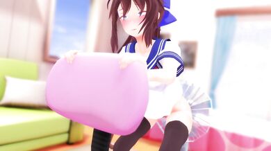 Watch as she uses her ventilation machine to bring in fresh air and blow away the stale memories of a broken heart!