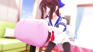 Watch as she uses her ventilation machine to bring in fresh air and blow away the stale memories of a broken heart!