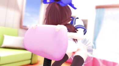 Watch as she uses her ventilation machine to bring in fresh air and blow away the stale memories of a broken heart!