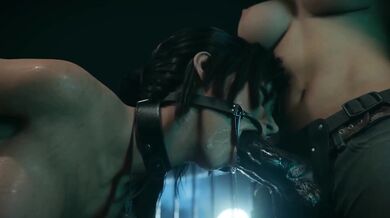 In the deep jungle, Lara found herself in trouble with no sound but moans and groans