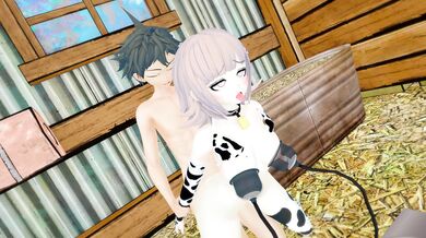 Breaking the Milk Bottle: Chiaki and Nanamis First Time Together