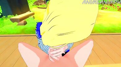 Goku and Piccolo get down and dirty in Dragon Ball Z: C-18 Rated!