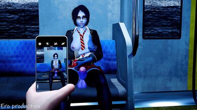 One-eyed futa sniper