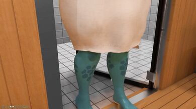 Naked Wet Cleaning Service [Male Toilet Brat]